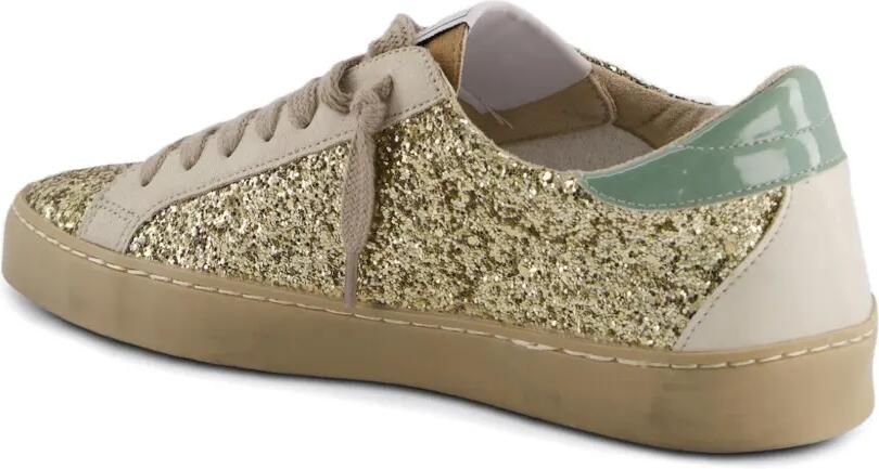 CORINA Retro3 sneakers met glitterende bliksemflits Geel - Foto 3