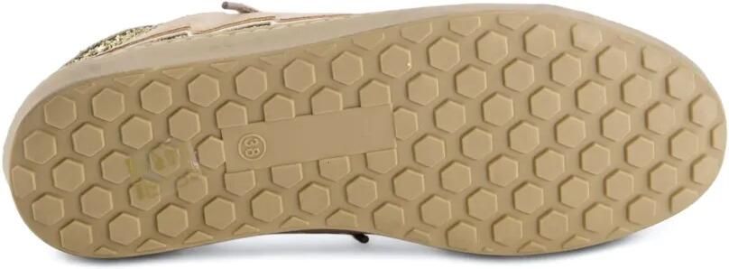 CORINA Retro3 sneakers met glitterende bliksemflits Geel - Foto 5