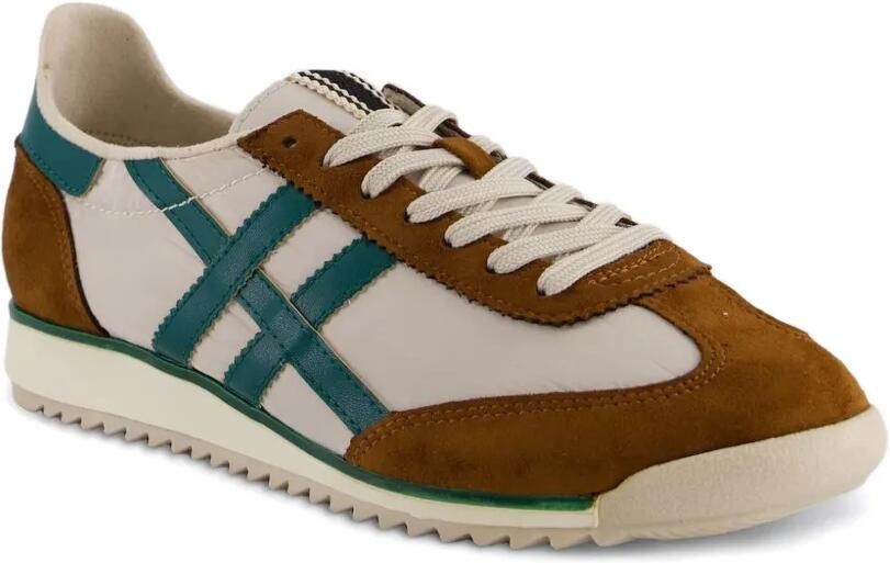 CORINA Sneakers met suède vlakken Beige - Foto 3