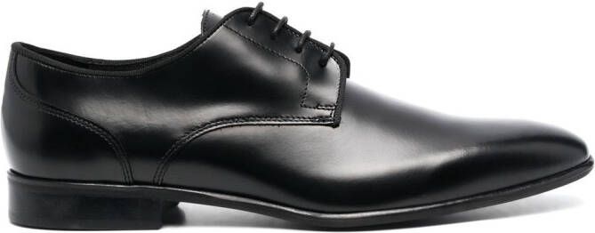 Corneliani Derby schoenen met ronde neus Zwart