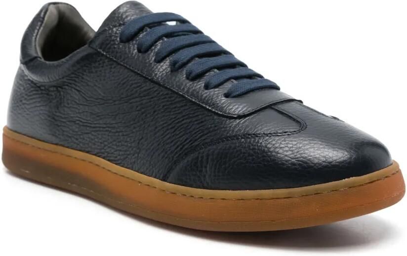 Corneliani Leren sneakers Blauw - Foto 2
