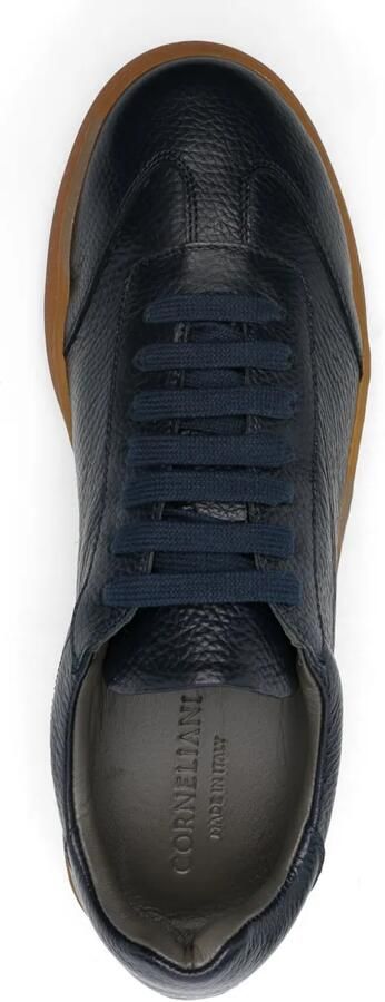 Corneliani Leren sneakers Blauw - Foto 4