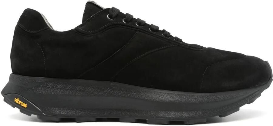 Corneliani Sneakers met logopatch Zwart