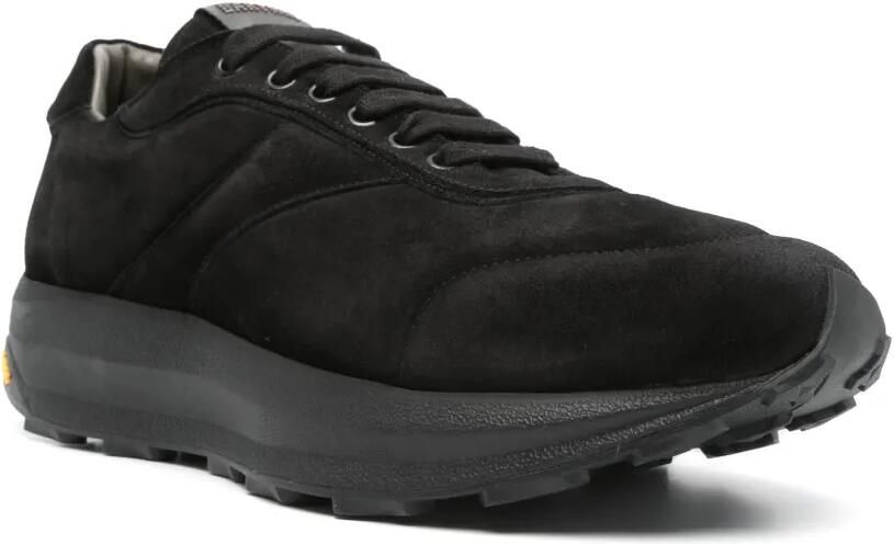 Corneliani Sneakers met logopatch Zwart - Foto 3