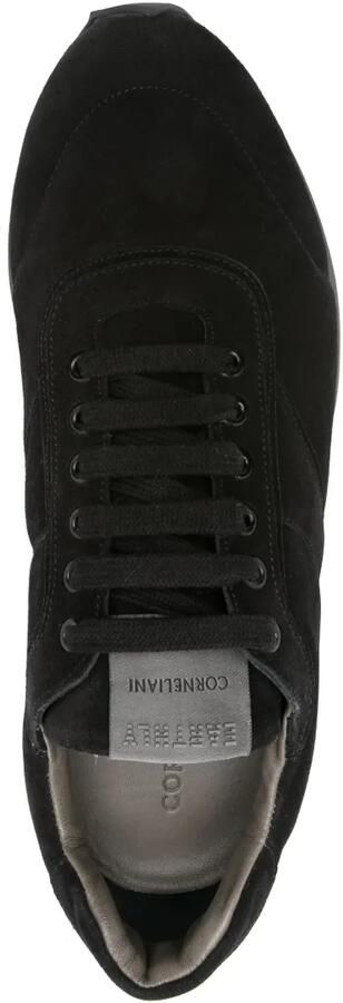 Corneliani Sneakers met logopatch Zwart - Foto 4
