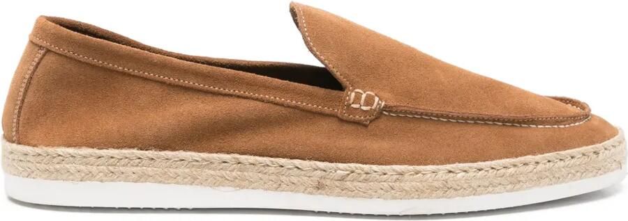 Corneliani Suède loafers Bruin