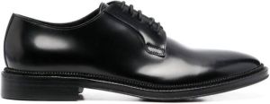 Corneliani Leren veterschoenen Zwart