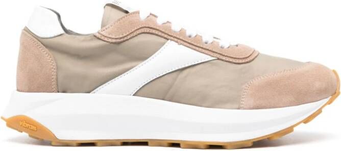 Corneliani Sneakers met vlakken Beige