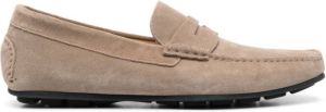 Corneliani Suède loafers Beige