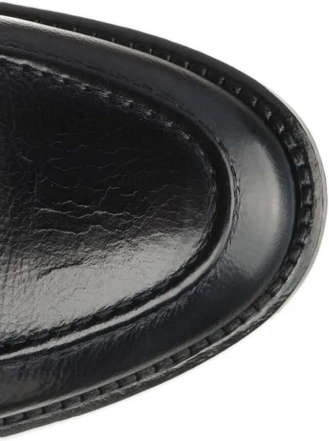 Corvari Leren bootschoenen met kwastje Zwart - Foto 3