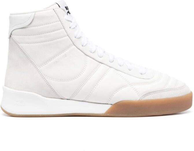 Courrèges Club02 leren sneakers Wit