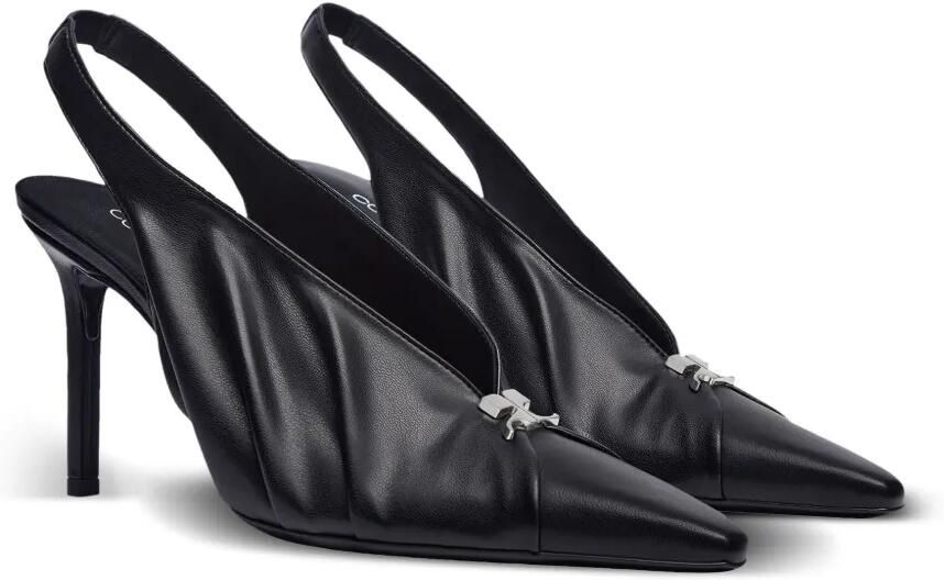 Courrèges Gedrapeerde slingbacks Zwart - Foto 4