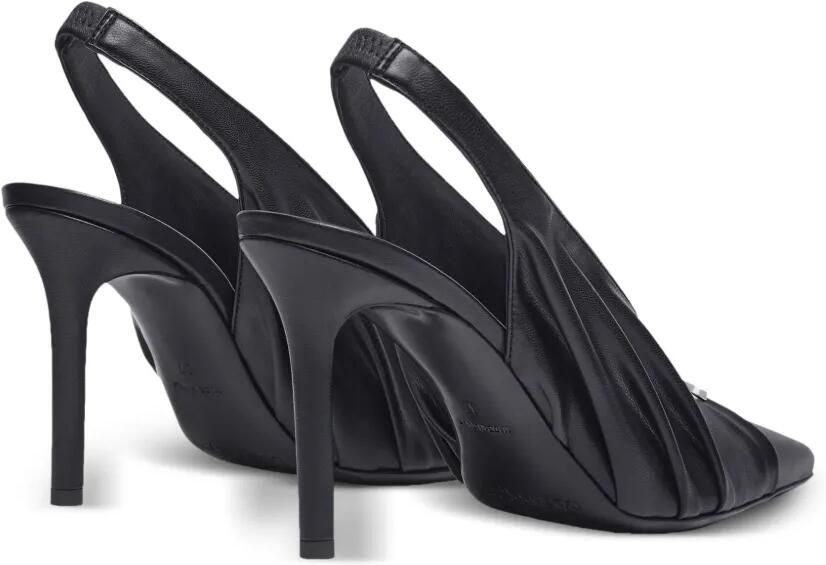Courrèges Gedrapeerde slingbacks Zwart - Foto 3