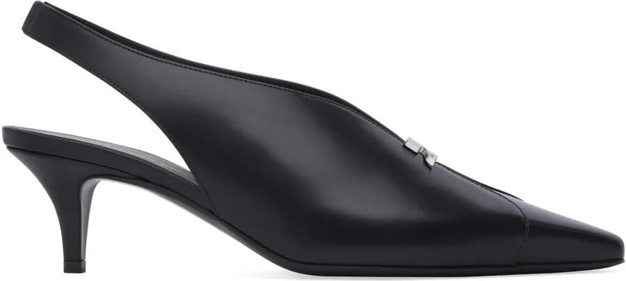 Courrèges Leren slingbacks Zwart - Foto 3