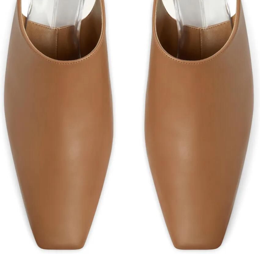 Courrèges Slingback pumps met kitten hak Beige - Foto 2
