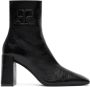 Courrèges Heritage leren laarzen Zwart - Thumbnail 1