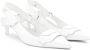 Courrèges Racer leren pumps Wit - Thumbnail 1