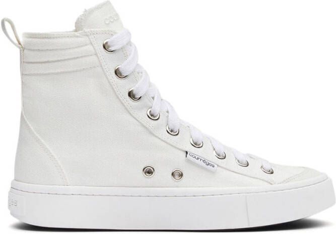 Courrèges Sneakers met vlakken Wit