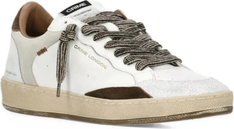 Crime London Chelsea Cool panelled sneakers Bruin - Foto 3