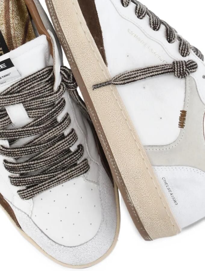 Crime London Chelsea Cool panelled sneakers Bruin - Foto 2