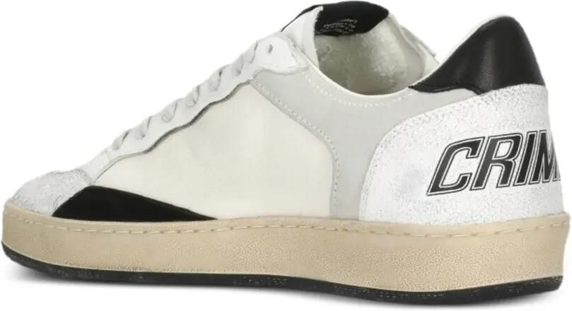Crime London Chelsea panelled sneakers Wit - Foto 4