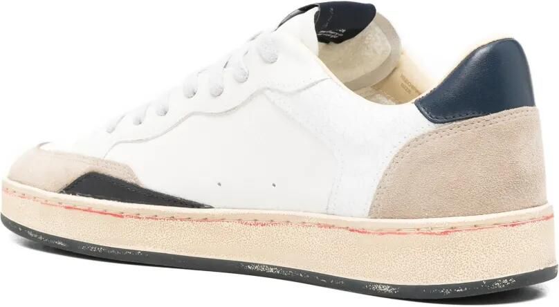 Crime London Chelsea sneakers met suède vlak Wit - Foto 2