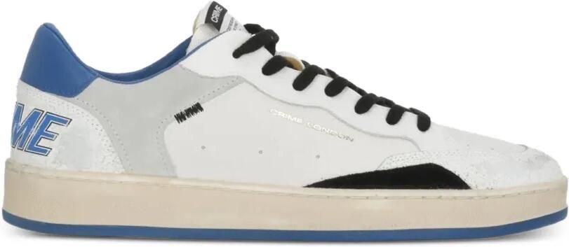 Crime London Chelsea sneakers met vlakken Wit