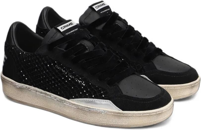 Crime London Chelsea leren sneakers verfraaid met studs Zwart - Foto 4