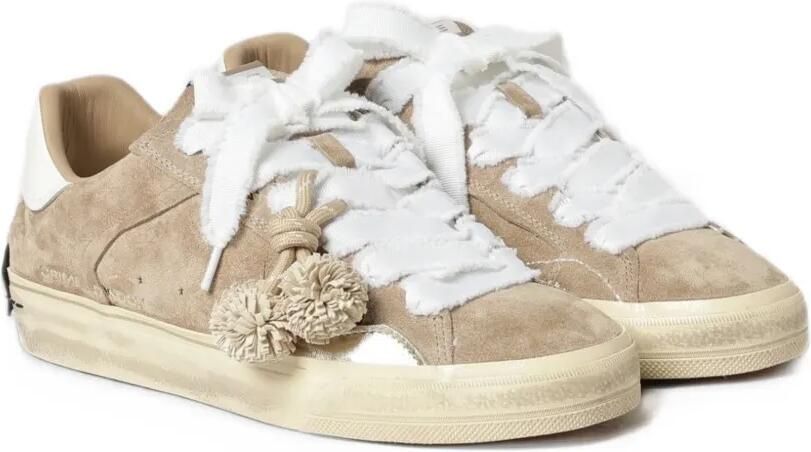 Crime London Deconstructed pompom sneakers Beige - Foto 4