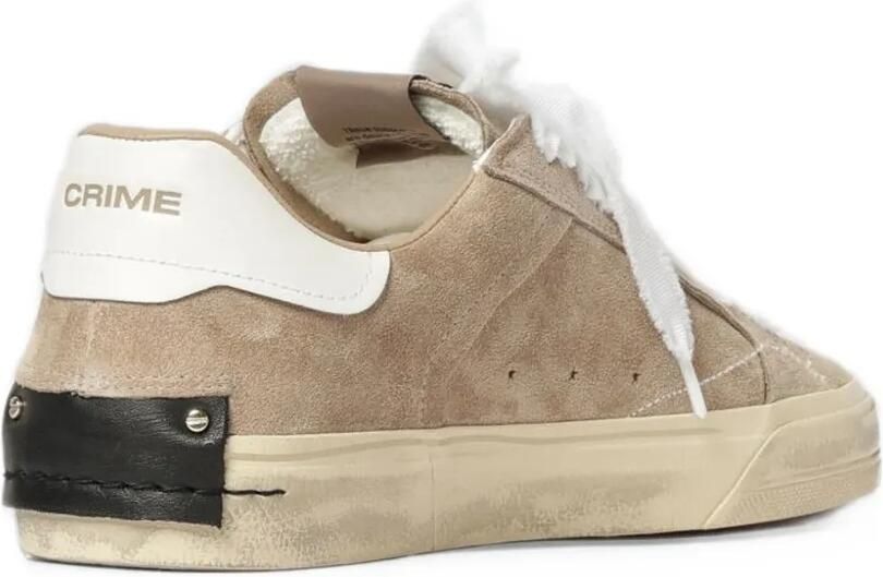 Crime London Deconstructed pompom sneakers Beige - Foto 3