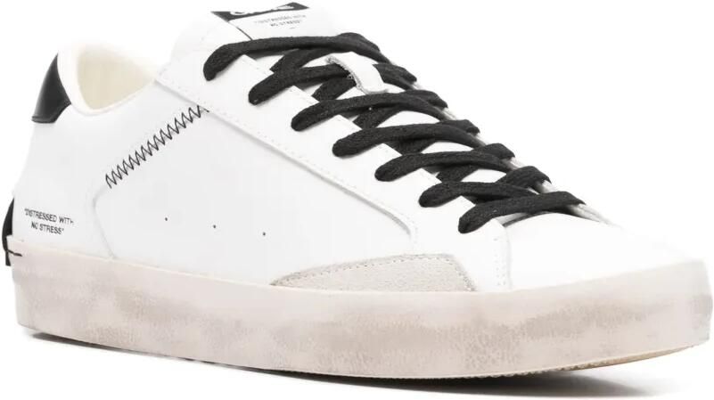 Crime London Distressed sneakers Wit - Foto 3
