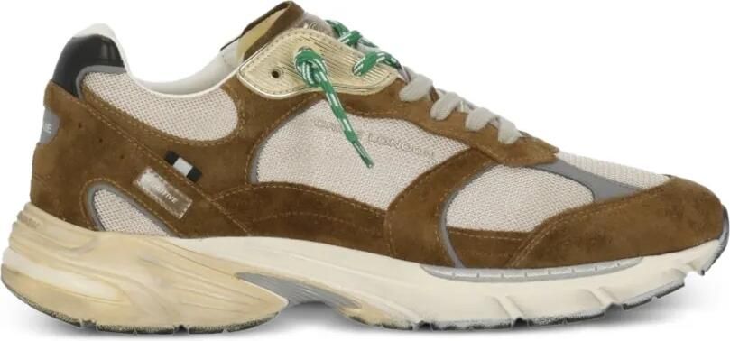 Crime London Fugitive 9094 panelled sneakers Bruin