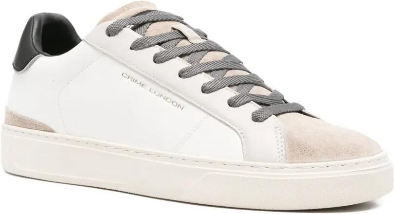 Crime London Leren sneakers Wit - Foto 3