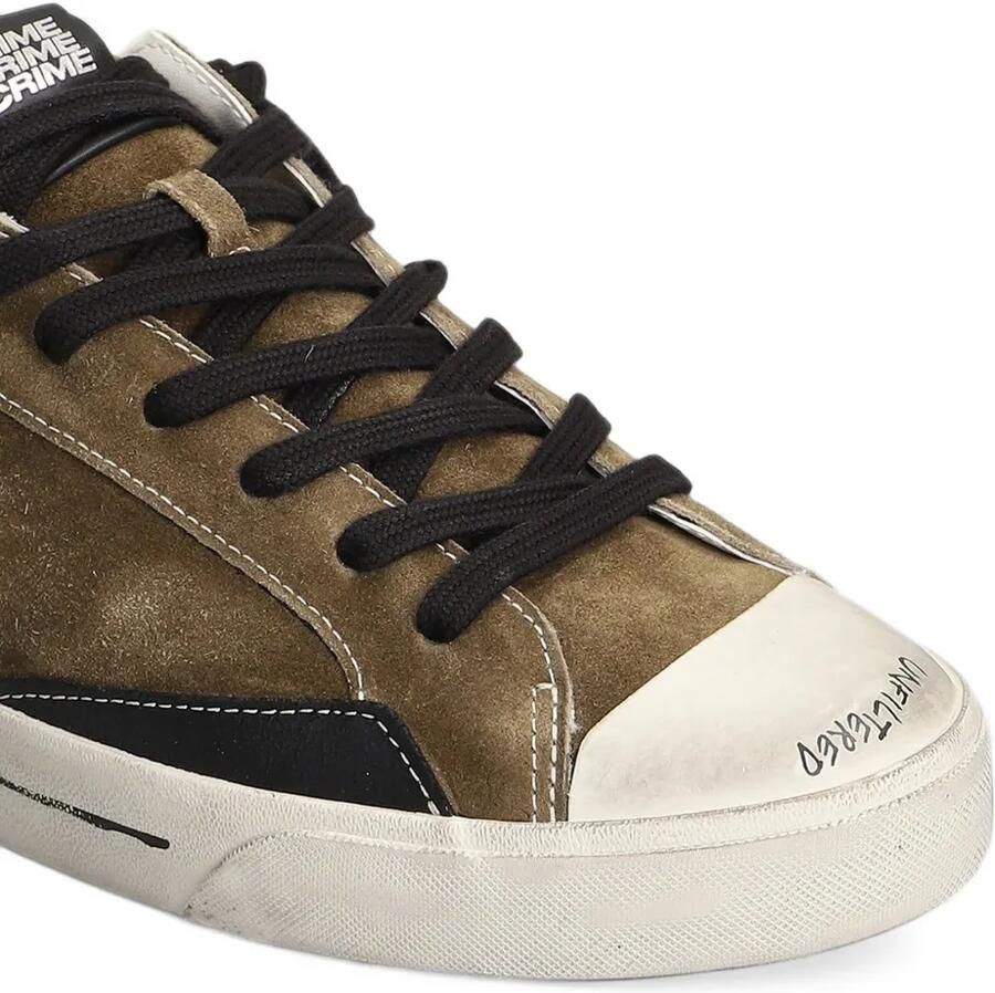 Crime London Sneakers met vlakken Bruin - Foto 2