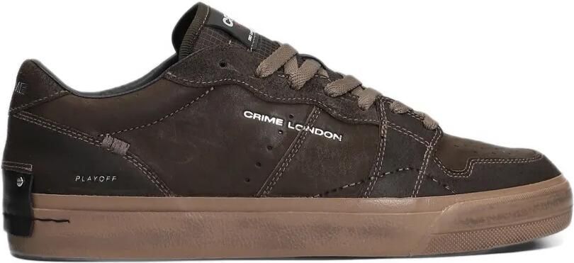 Crime London Playoff sneakers met logo-print Bruin