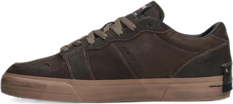 Crime London Playoff sneakers met logo-print Bruin - Foto 5