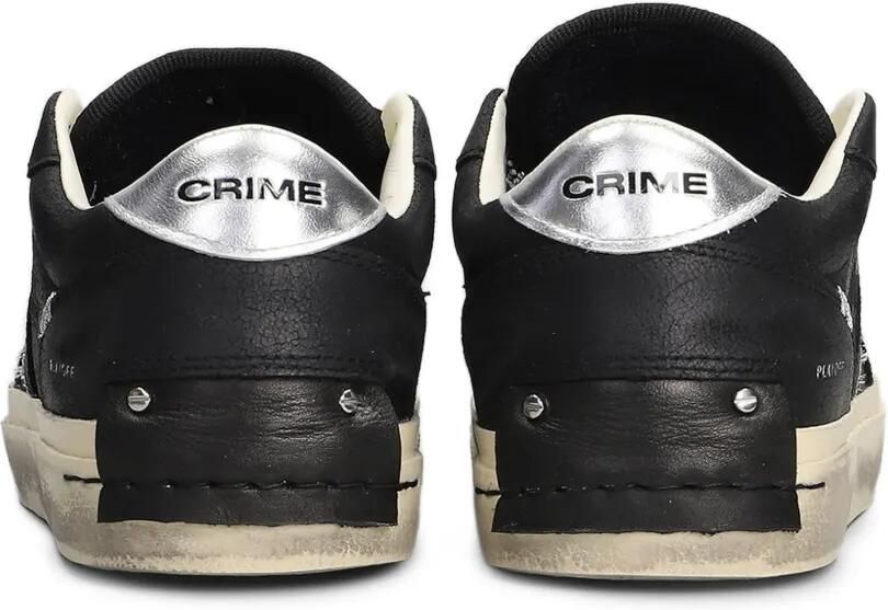 Crime London Playoff rhinestone-embellished sneakers Zwart - Foto 3