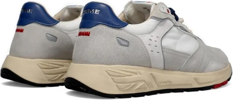 Crime London Rush leren sneakers met vlakken Grijs - Foto 3