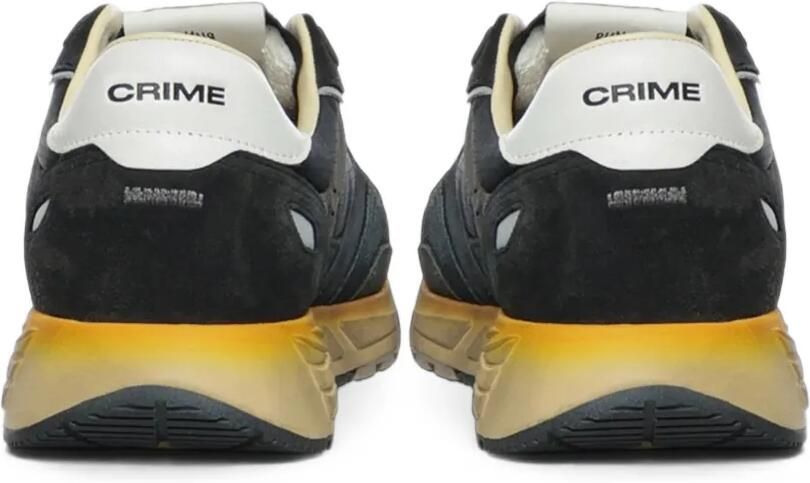 Crime London Rush sneakers met vlakken en logo-patch Zwart - Foto 2
