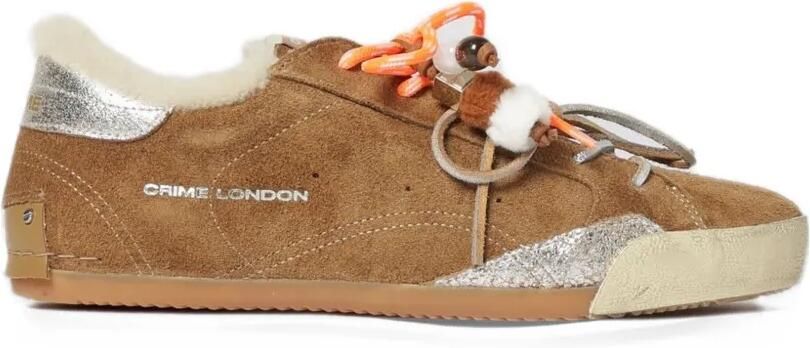 Crime London shearling-lined sneakers Bruin