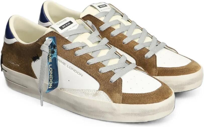 Crime London SK8 Deluxe panelled sneakers Wit - Foto 2