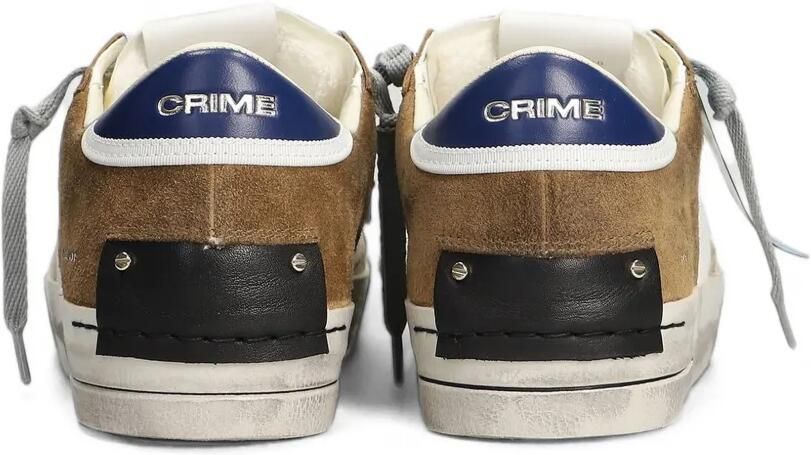 Crime London SK8 Deluxe panelled sneakers Wit - Foto 3