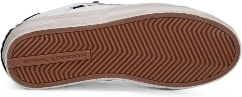 Crime London SK8 Deluxe sneakers met glitters Wit - Foto 5