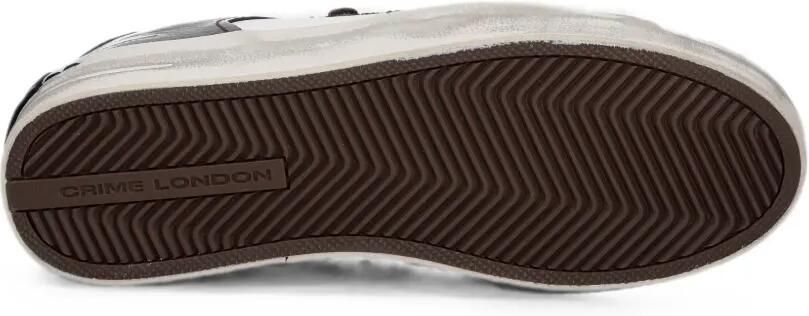 Crime London Sk8 Deluxe sneakers met glitters Wit - Foto 5