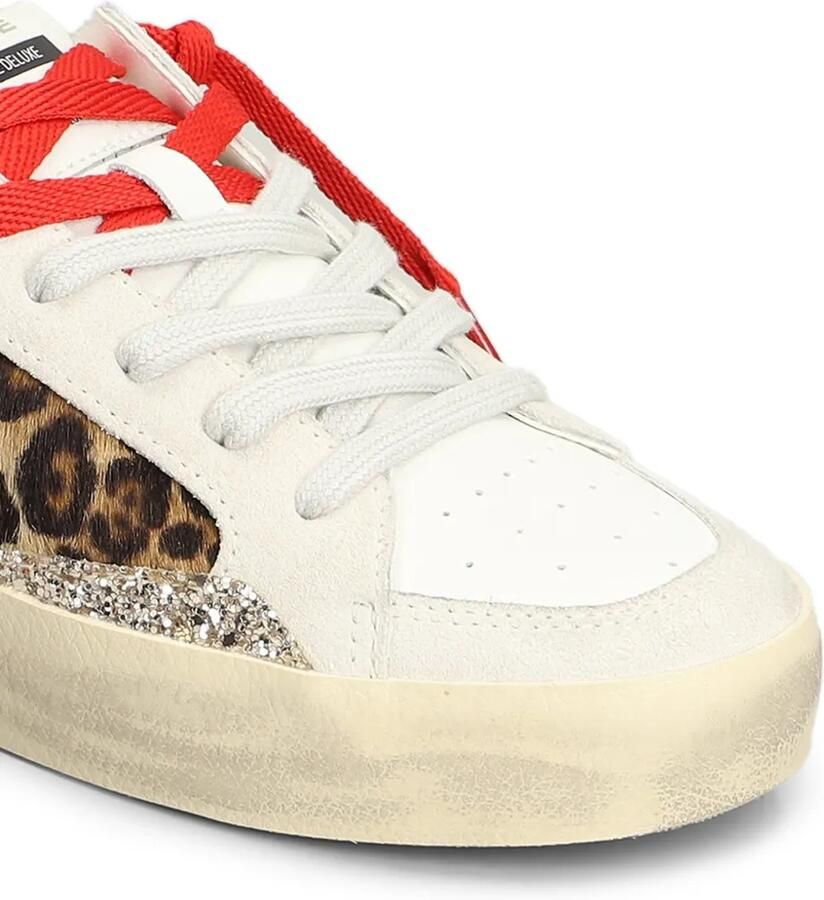 Crime London Sk8 Deluxe sneakers met luipaardprint Beige - Foto 2
