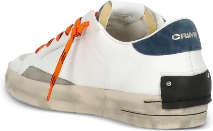 Crime London Sk8 Deluxe sneakers met vlakken Wit - Foto 3