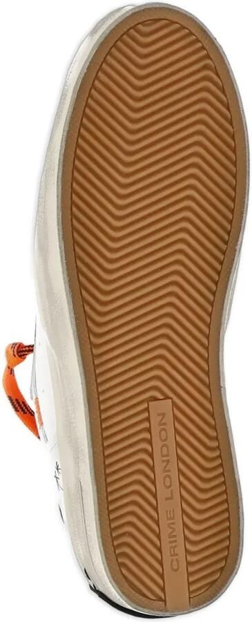 Crime London Sk8 Deluxe sneakers met vlakken Wit - Foto 4