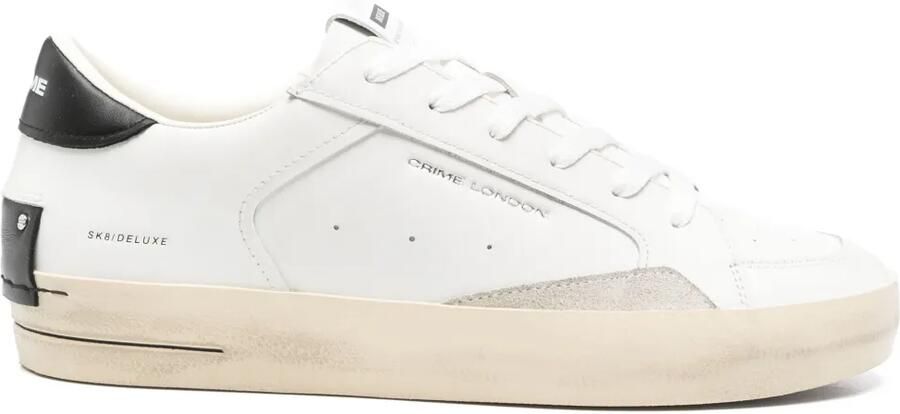 Crime London SK8 Deluxe sneakers Wit