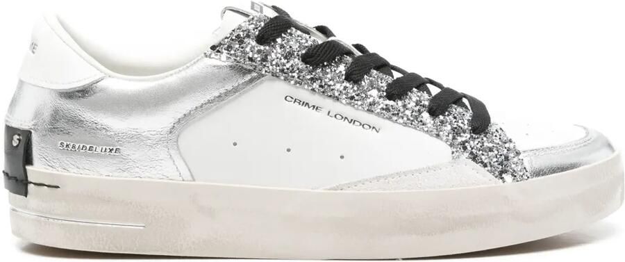 Crime London SK8 Deluxe sneakers Wit