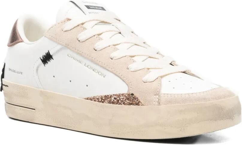 Crime London SK8 Deluxe sneakers Wit